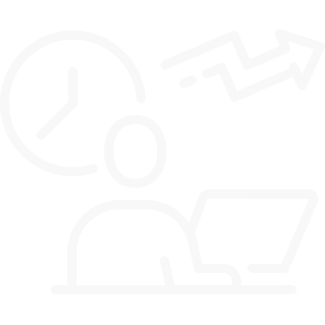 icon of man working at desk